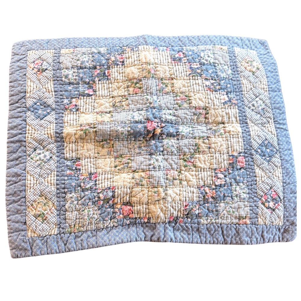 Blue Floral Patchwork - Picture 3 of 12